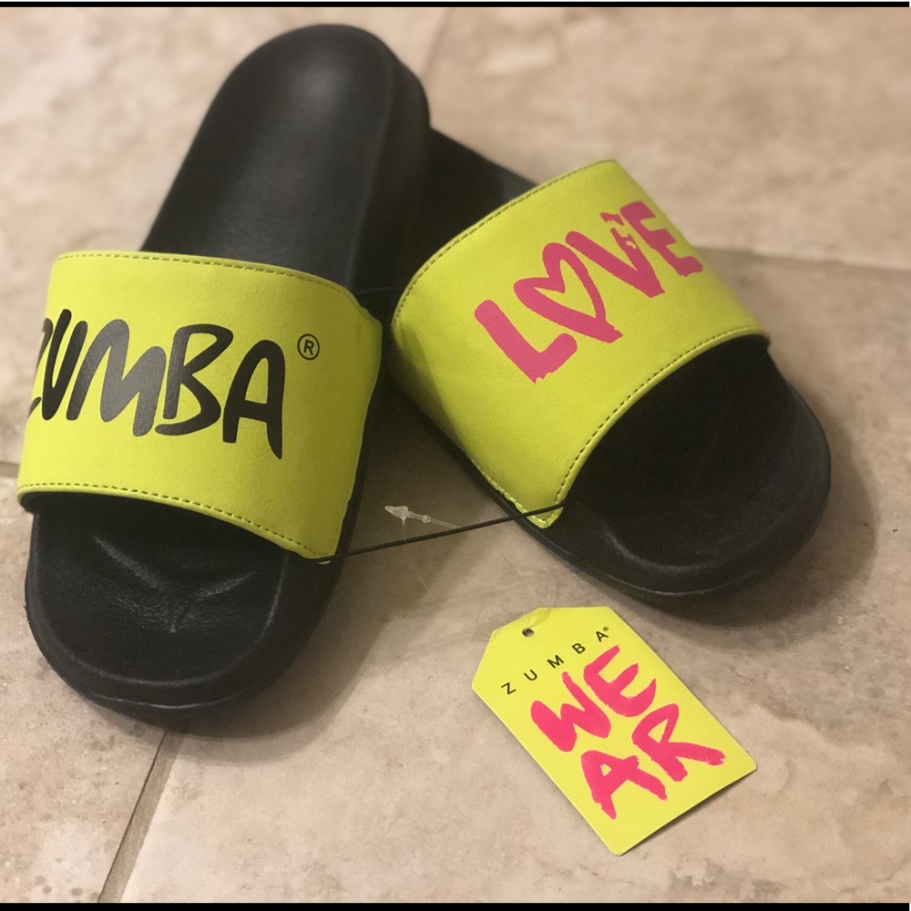 Zumba water slides shoes